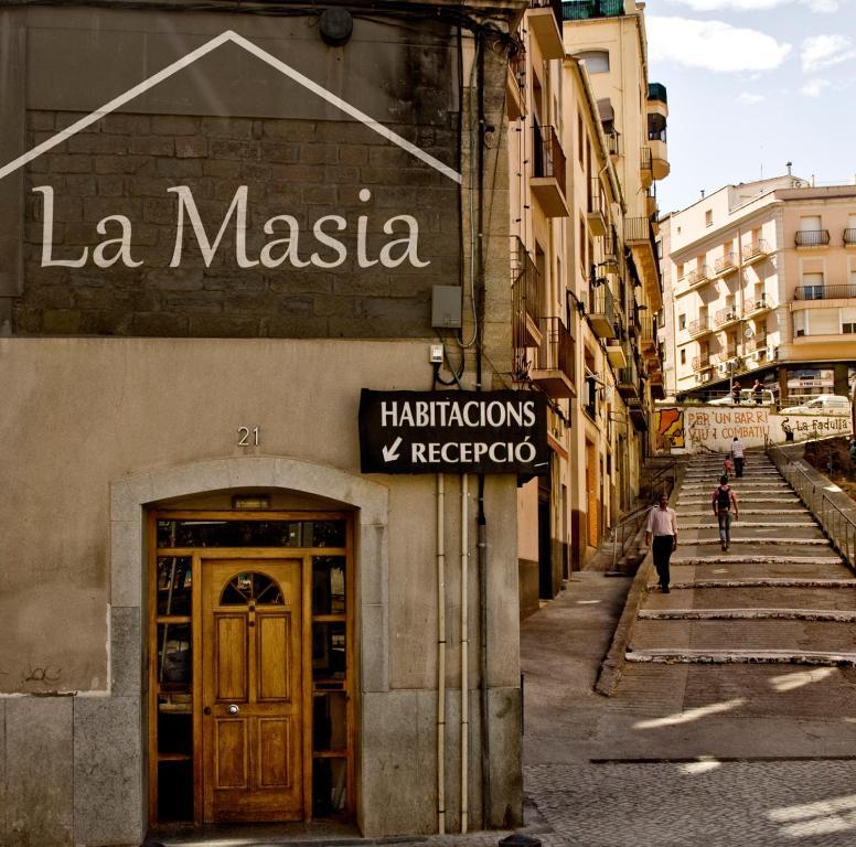 Hostal La Masia Manresa Kültér fotó