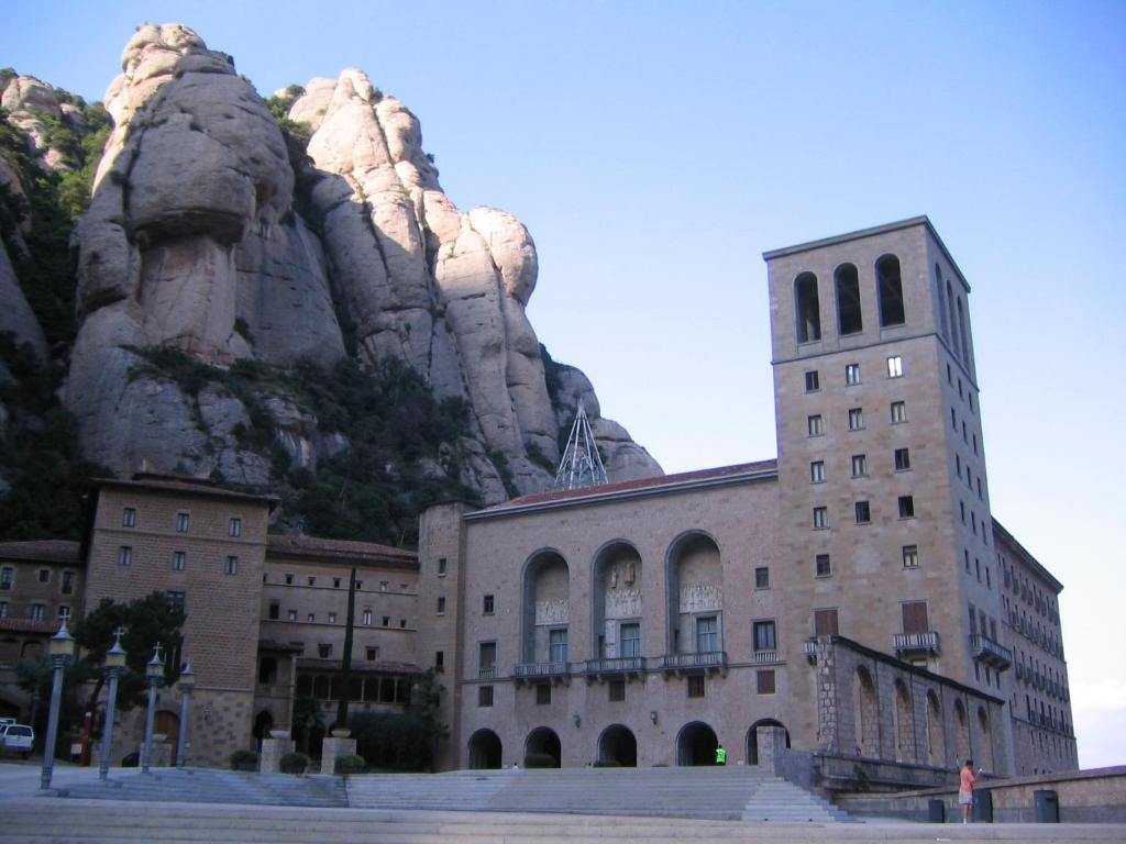 Hostal La Masia Manresa Kültér fotó